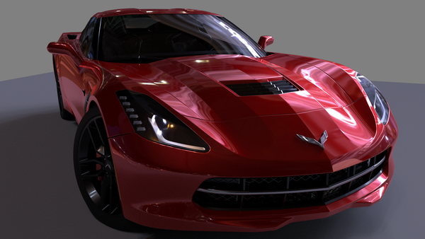 Corvette Stingray C7 Car Composite